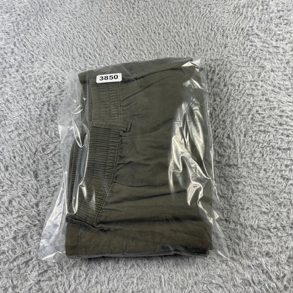 HM Divided Mens Olive Green Wide Leg Cargo Pants Size 14 New With Tags - Picture 11 of 11